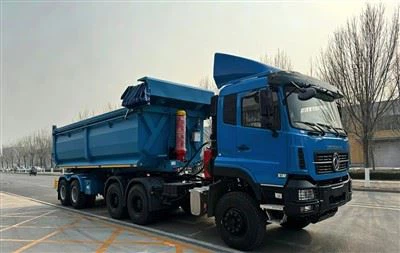 Semiremorcă Basculantă cu două axe